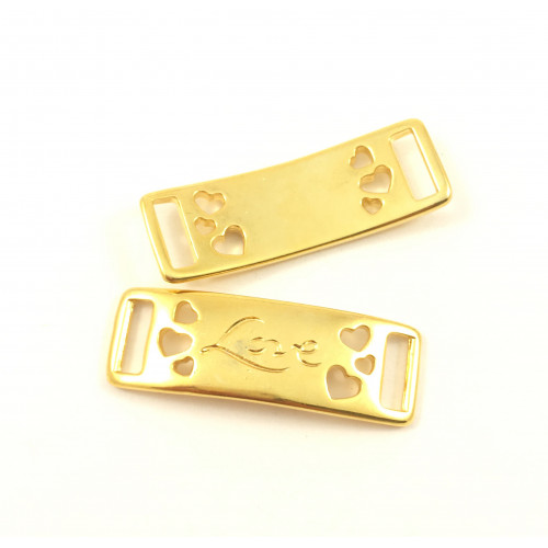 Gold ''LOVE'' connector*